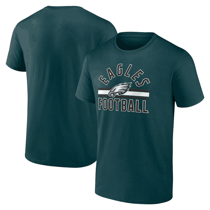 Philadelphia Eagles Green Arch Stripe T-Shirt